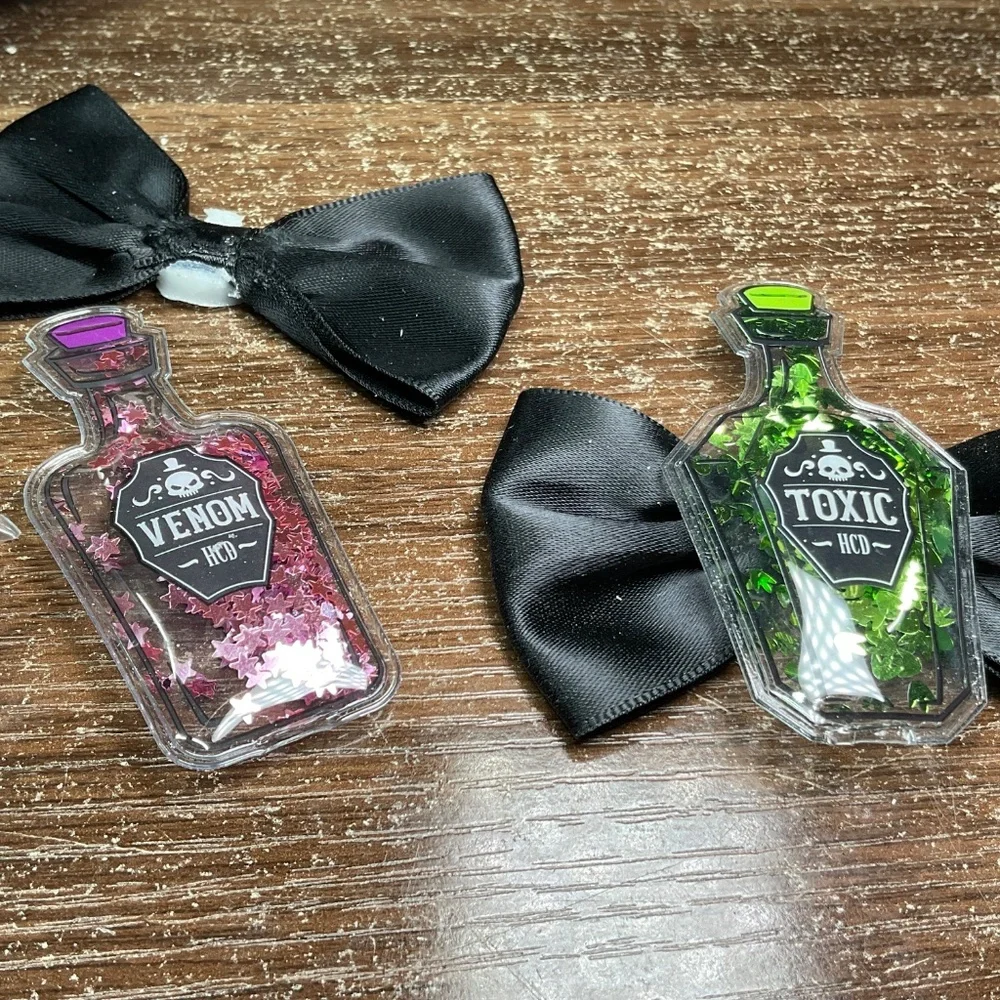 Hot Chocolate Design poison striped mid heels, Us11/HCD41 REMOVED ACCESSORIES - Picture 11 of 14